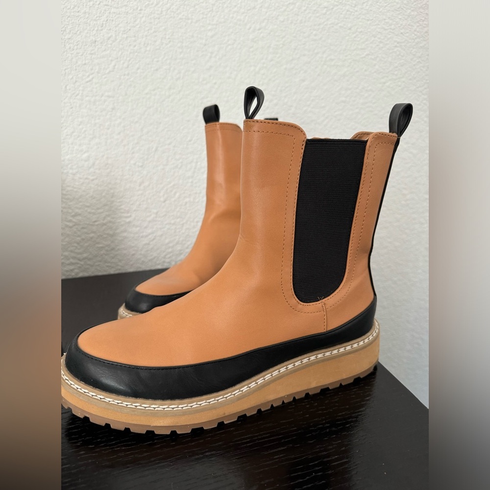 Zip Up Rain Boots
